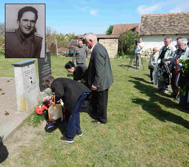 Храбром официру два знамења